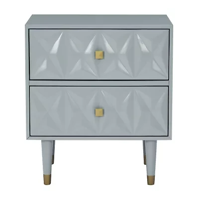 Imperial Bedroom Collection 2-Drawer Nightstand