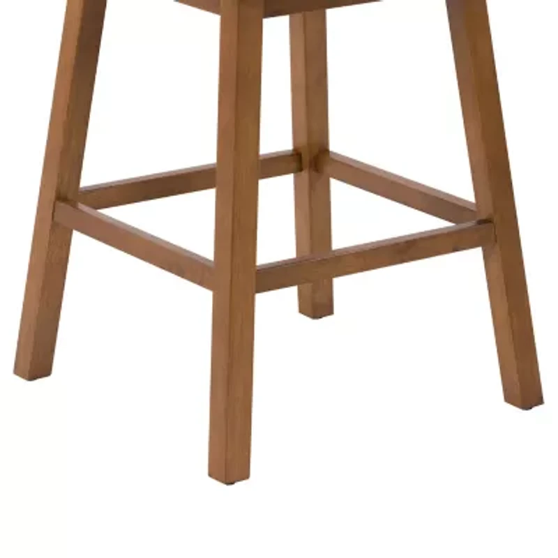 Corliving Boston Dining Collection 2-pc. Upholstered Tufted Bar Stool