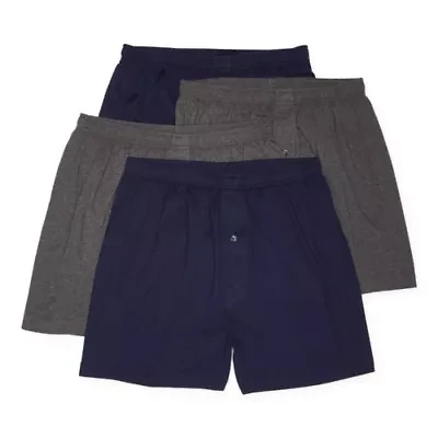 Stafford Knit Mens 4 Pack Boxers 305939