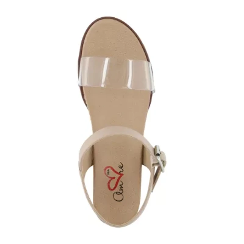 Mia Amore Womens Bradi Strap Sandals