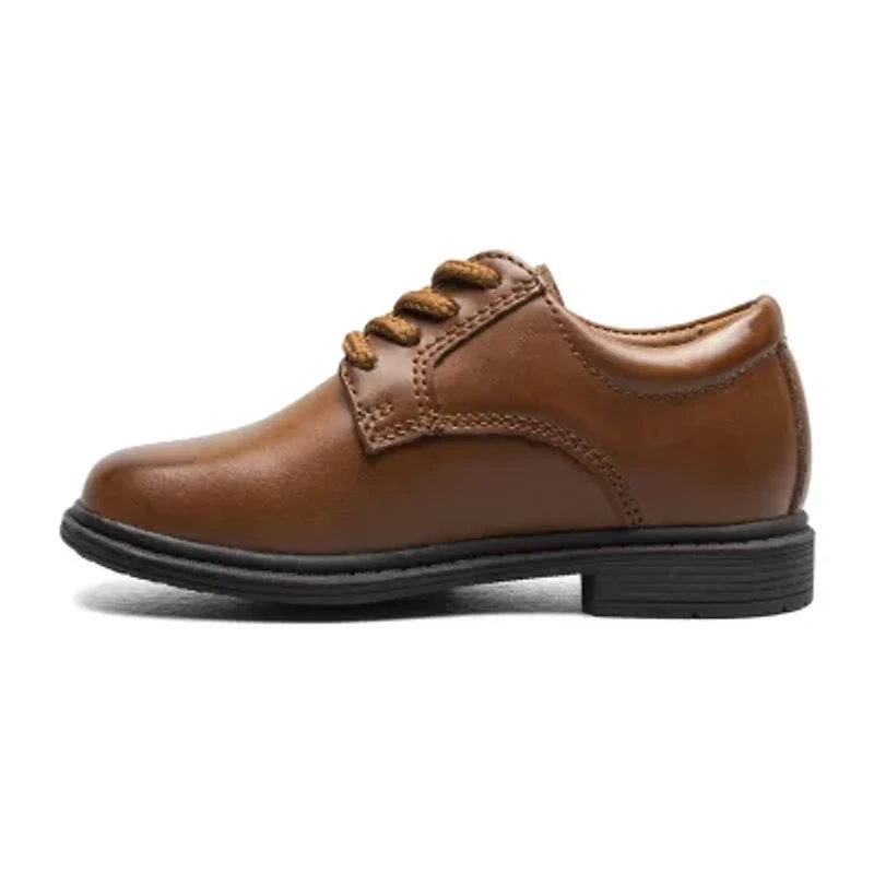 Stacy Adams Lil Austin Toddler Boys Round Closed Toe Oxford Shoes