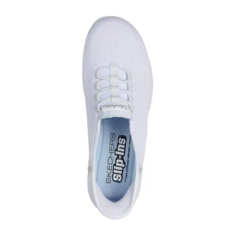 Skechers Hands Free Slip-Ins Newbury St Lightly Womens Bike Closed Toe Slip-On Shoe