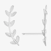 Silver Treasures Womens Sterling Silver Ear Climbers