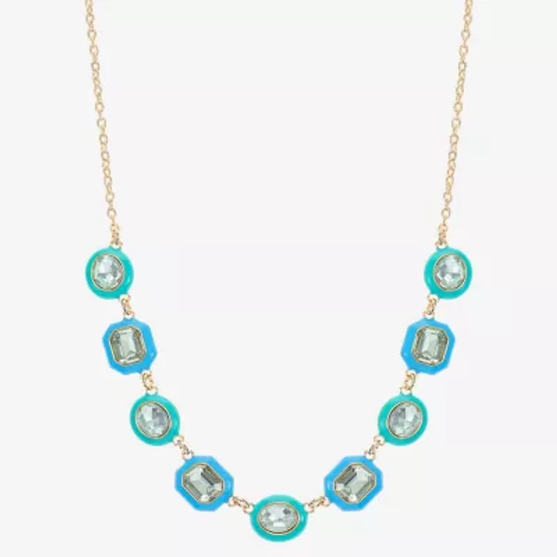 Monet Jewelry Womens 17 Inch Collar Necklace