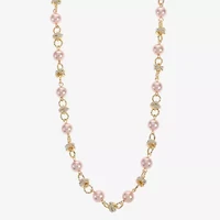 Monet Jewelry Layered Womens 17 Inch Collar Necklace