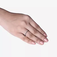 Limited Quantities! Womens 1/10 CT. T.W. Natural White Diamond Sterling Silver Wedding Band
