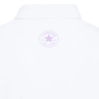 Converse Big Kid Girls Short Sleeve Boxy Fit Polo Shirt