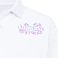 Converse Big Kid Girls Short Sleeve Boxy Fit Polo Shirt