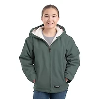 Berne Little & Big Kid Unisex Hooded Heavyweight Quilted Jacket