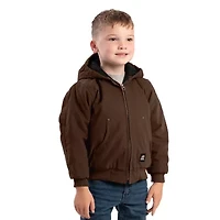 Berne Little & Big Kid Unisex Hooded Heavyweight Quilted Jacket