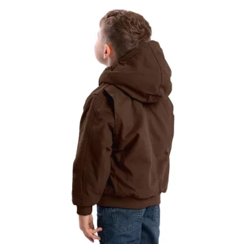 Berne Little & Big Kid Unisex Hooded Heavyweight Quilted Jacket