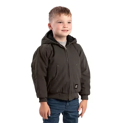 Berne Little & Big Kid Unisex Hooded Heavyweight Quilted Jacket
