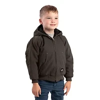 Berne Little & Big Kid Unisex Hooded Heavyweight Quilted Jacket