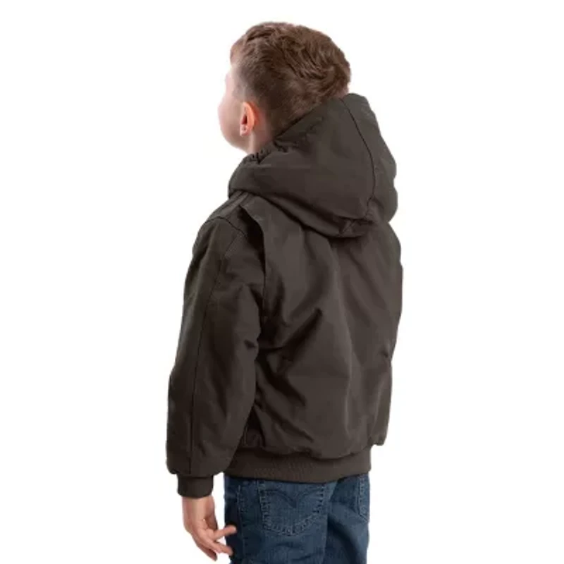 Berne Little & Big Kid Unisex Hooded Heavyweight Quilted Jacket