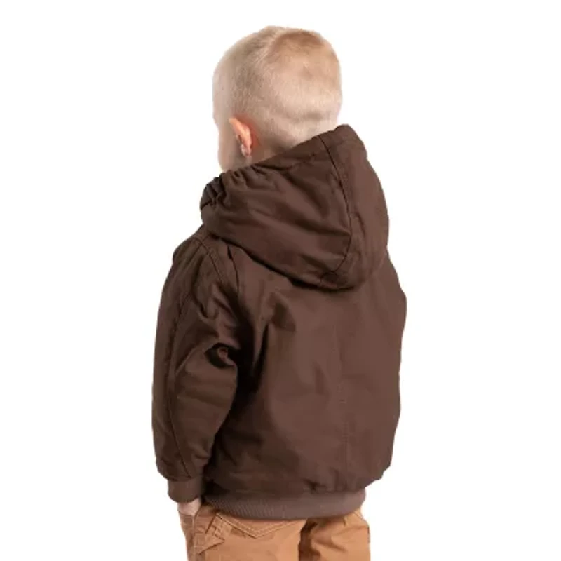 Berne Toddler Unisex Hooded Heavyweight Work Jacket