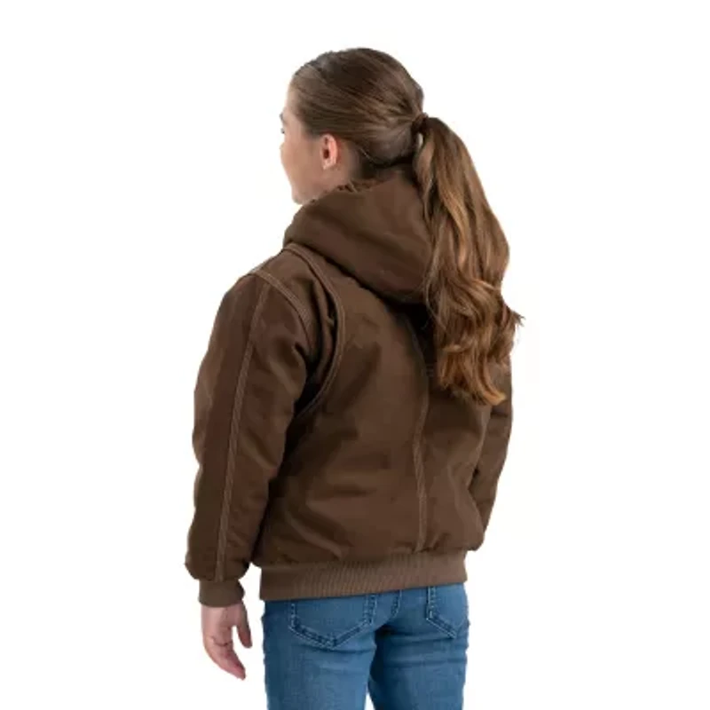 Berne Little & Big Kid Unisex Hooded Heavyweight Quilted Jacket