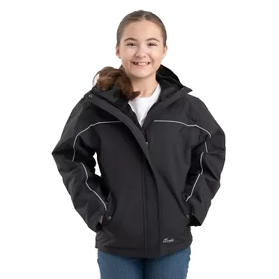 Berne Little & Big Kid Unisex Hooded Midweight Quilted Jacket