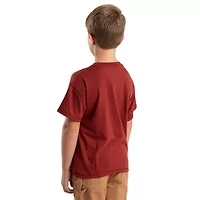 Berne Little & Big Kid Unisex Crew Neck Short Sleeve Moisture Wicking Active T-Shirt