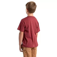 Berne Little & Big Kid Unisex Crew Neck Short Sleeve Moisture Wicking Active T-Shirt