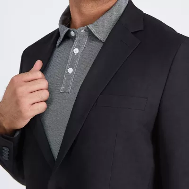 Haggar Smart Wash Premium Mens Stretch Fabric Classic Fit Suit Jacket