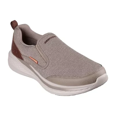 Skechers Slade Lucan Mens Round Closed Toe Slip-On Shoe