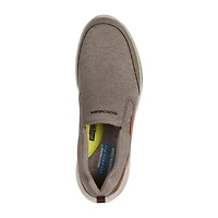 Skechers Slade Lucan Mens Round Closed Toe Slip-On Shoe