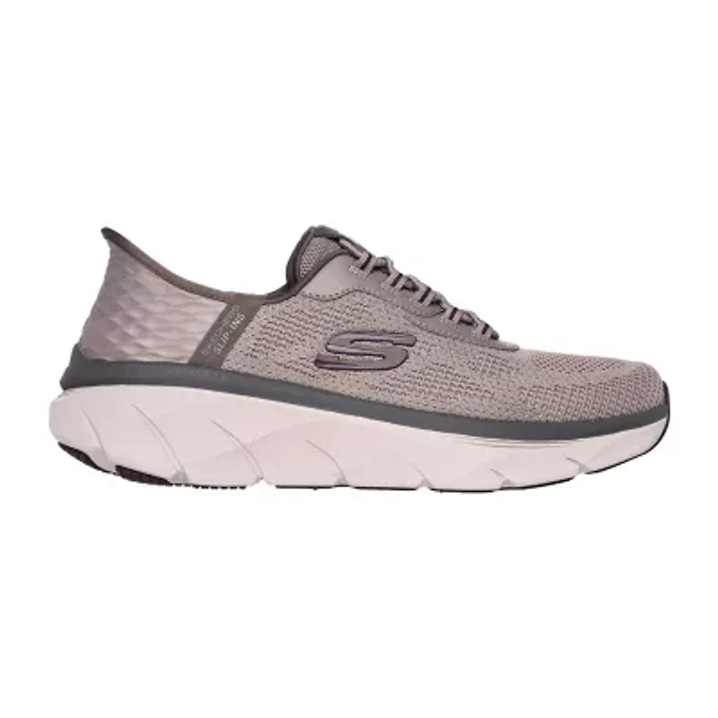 Skechers Hands Free Slip-Ins D'Lux Walker 2.0 Rezinate Mens Slip-On Walking Shoes