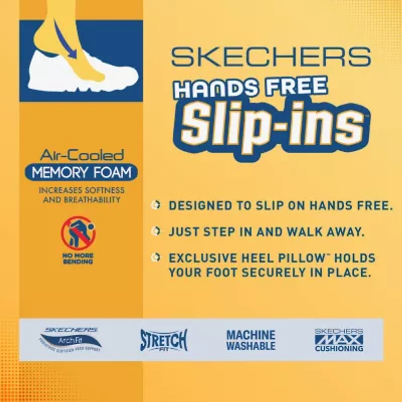 Skechers Hands Free Slip-Ins Summits Key Pace Mens Slip-On Walking Shoes