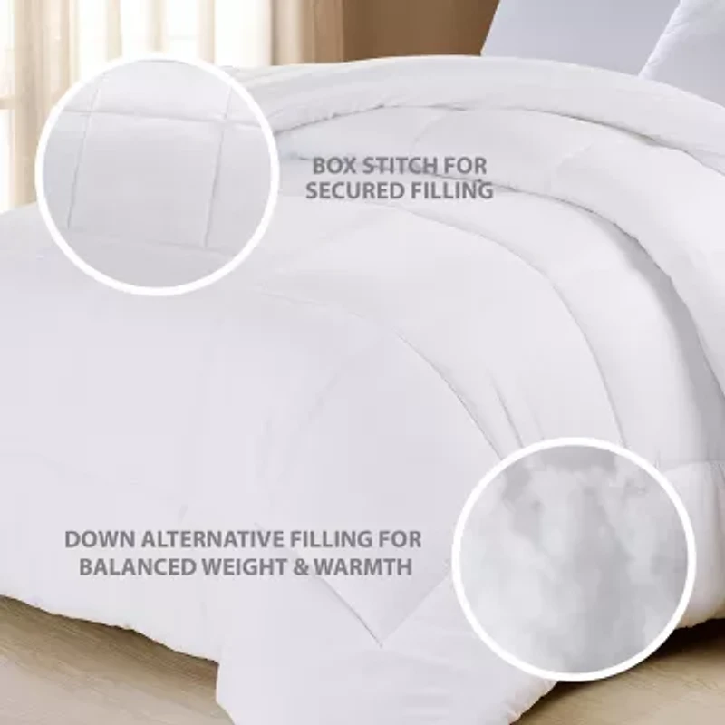 Swift Home All-Season Ultra Soft Essential Midweight Reversible Down Alternative Wrinkle Resistant Comforter