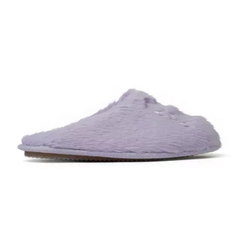 Dearfoams Womens Memory Foam Slip-On Slippers