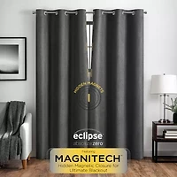 Eclipse Welwick Magnitech Grommet Top 100% Blackout Single Curtain Panel