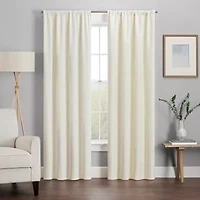 Eclipse Kendall Rod Pocket Blackout Single Curtain Panel
