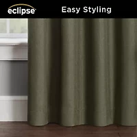 Eclipse Kendall Rod Pocket Blackout Single Curtain Panel