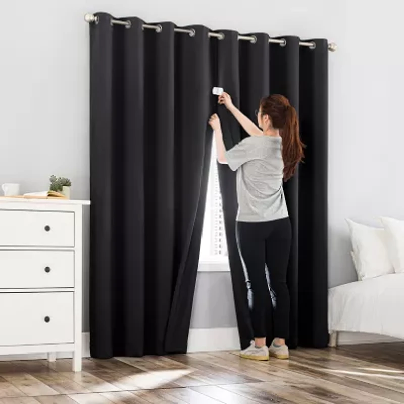 Sun Zero Lights Out Blackout Clips 2-pc. Curtain Holdback