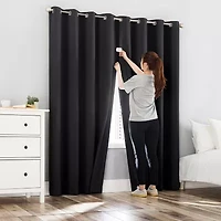 Sun Zero Lights Out Blackout Clips 2-pc. Curtain Holdback