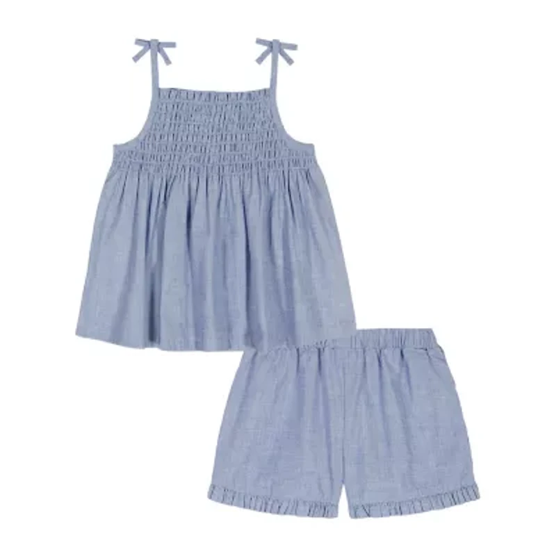 Kids Headquarters Baby Girls 2-pc. Short Set