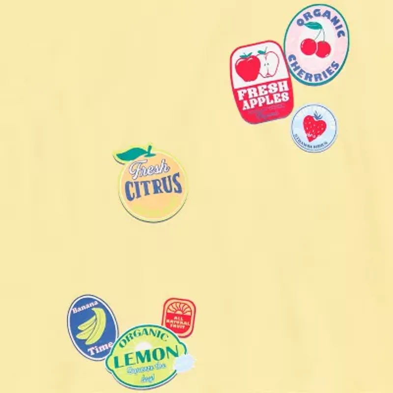 Thereabouts Little & Big Kid Girls Crew Neck Short Sleeve Boxy Fit Graphic T-Shirt