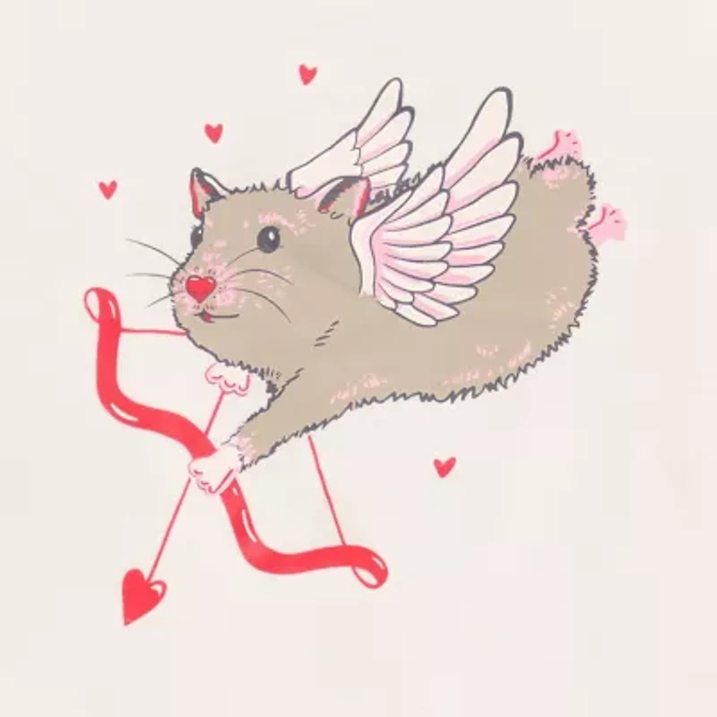 Thereabouts Little Girls Round Neck Long Sleeve Regular Fit Graphic T-Shirt