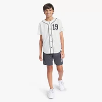 Champion Big Kid Boys Round Neck Short Sleeve Regular Fit Graphic T-Shirt
