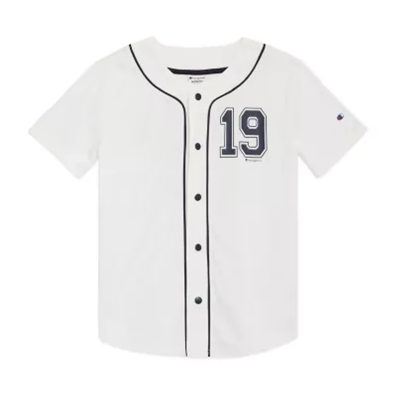 Champion Big Kid Boys Round Neck Short Sleeve Regular Fit Graphic T-Shirt