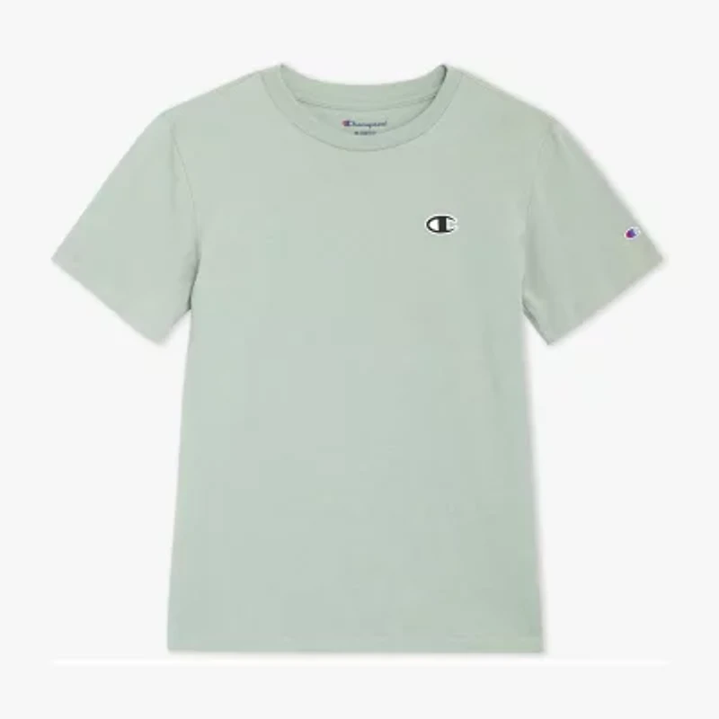 Champion Big Kid Boys Round Neck Short Sleeve Regular Fit Graphic T-Shirt