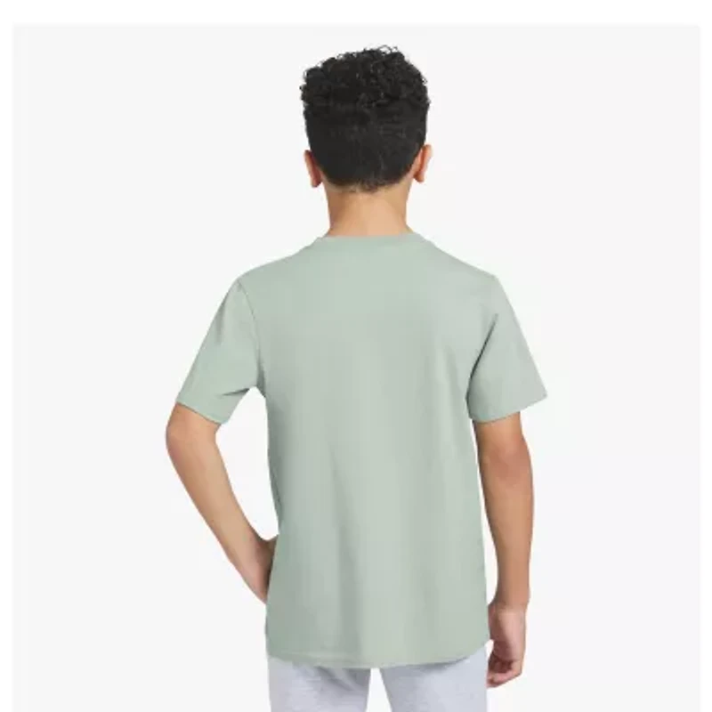 Champion Big Kid Boys Round Neck Short Sleeve Regular Fit Graphic T-Shirt