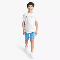 Champion Big Kid Boys Round Neck Short Sleeve Regular Fit Graphic T-Shirt