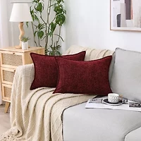 Chenille 14x20 Lumbar Pillow