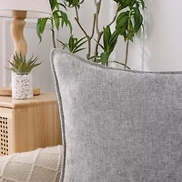 Chenille 20x20 Square Throw Pillow