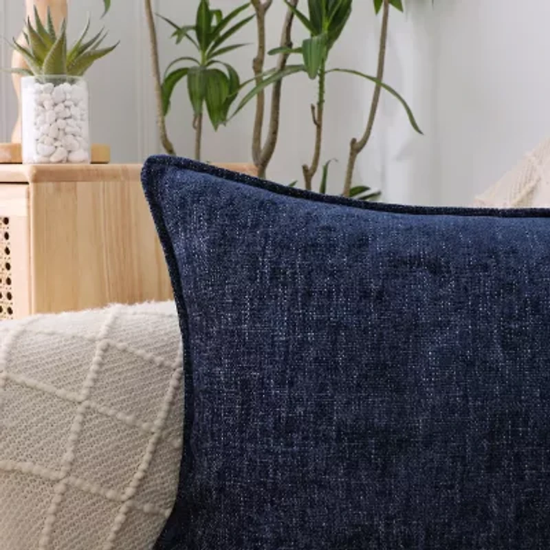 Chenille Lumbar Pillow