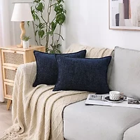 Chenille Lumbar Pillow