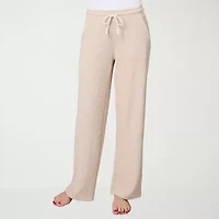 Free Country Womens Comfort Waistband Wide Leg Mid Rise Drawstring Pant