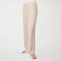 Free Country Womens Comfort Waistband Wide Leg Mid Rise Drawstring Pant
