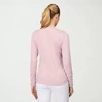 Free Country Womens Crew Neck Long Sleeve T-Shirt